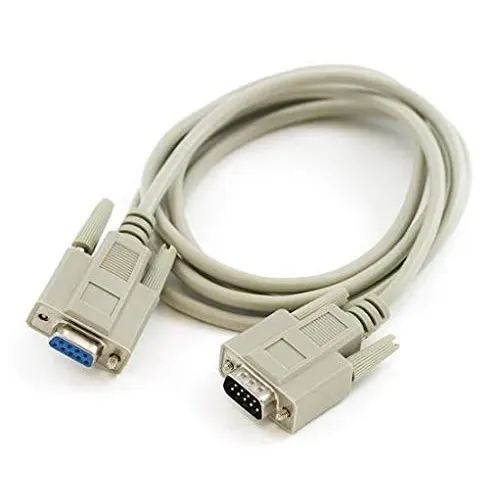 DB9 Male to Female RS232 Extension Serial Cable For PC Mac Linux