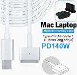 85W 5 Pin MagSafe 2 (T-Shaped) to USB-C / Type-C PD Charging Cable